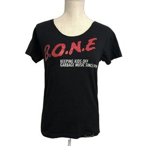 The Life Apparel B.O.N.E. Tee Keeping kids off garbage music 1994 Band Grunge